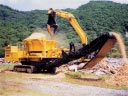 移動式大型破砕機